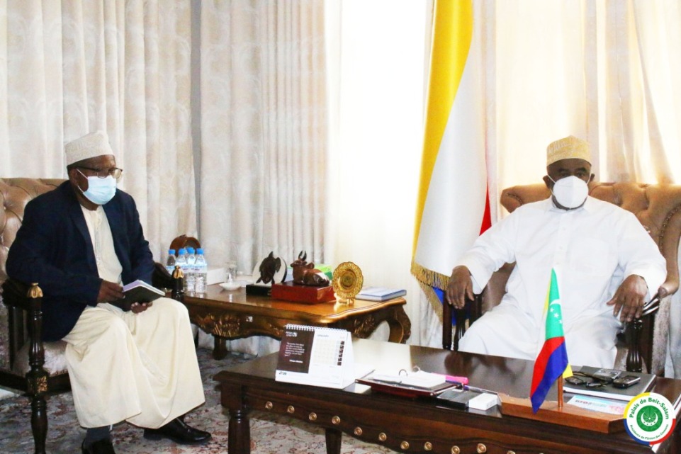 Le Président reçoit le Bureau de la Chambre Nationale des Notaires des Comores